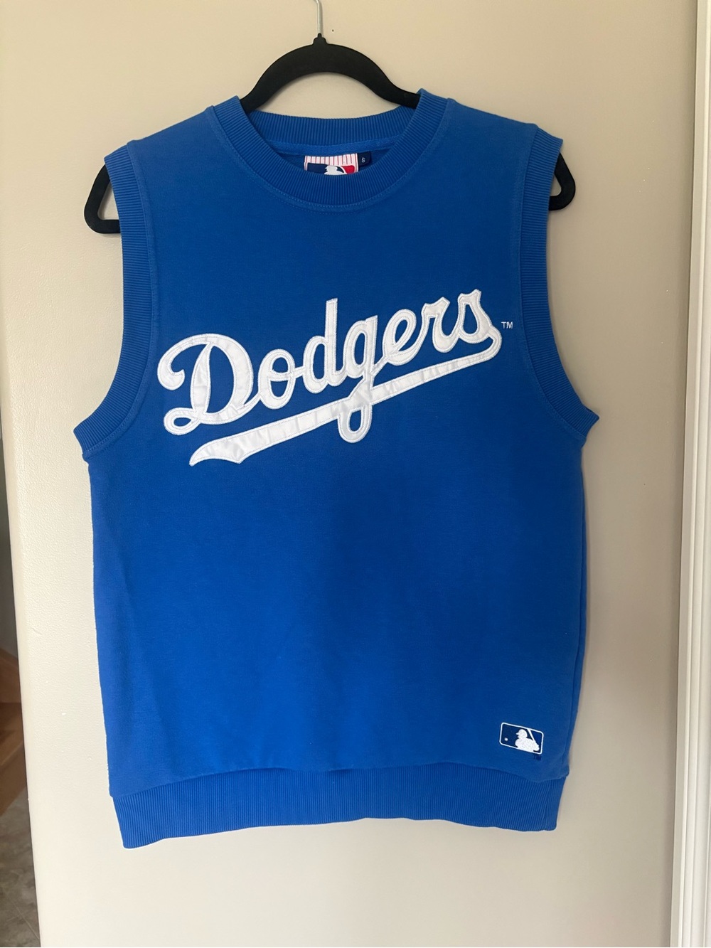 Vintage Y2K LA Dodgers MLB Sleeveless Sweatshirt Vest Pegasus Taiwan S 2000s